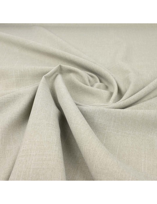 Tissu d'habillement polyester beige