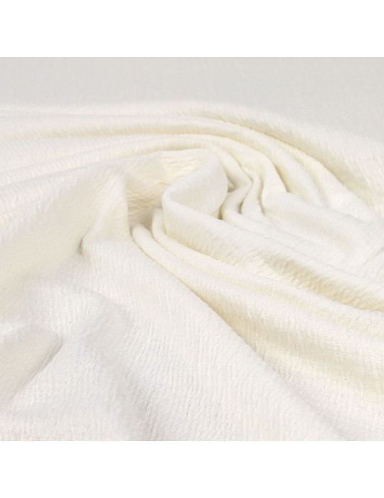 Tissu jersey blanc