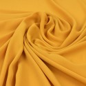 Tissu mousseline uni ocre Tissu mousseline uni ocre