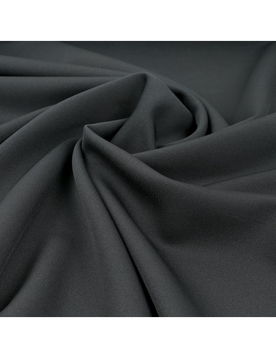 Tissu jersey uni noir