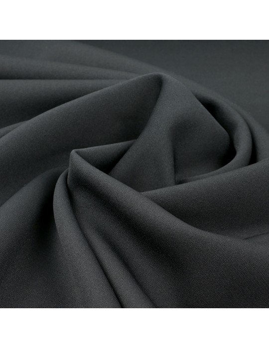 Tissu jersey uni noir
