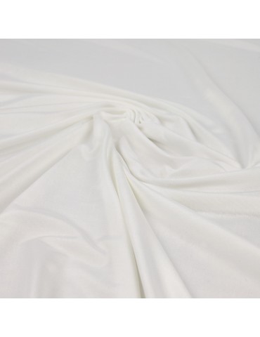 Tissu cycliste uni blanc