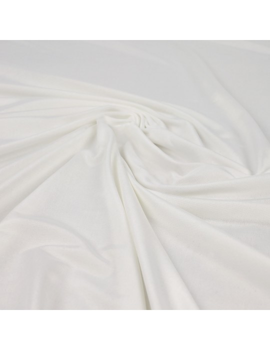 Tissu cycliste uni blanc