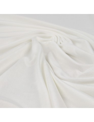 Tissu cycliste uni blanc