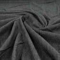 Tissu chambray à perles noir Tissu chambray à perles noir
