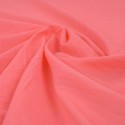 Tissu aspect voile uni saumon