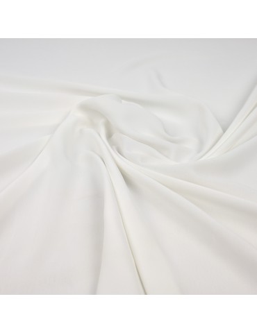 Tissu d'habillement polyester blanc