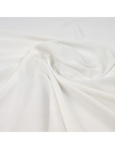 Tissu d'habillement polyester blanc