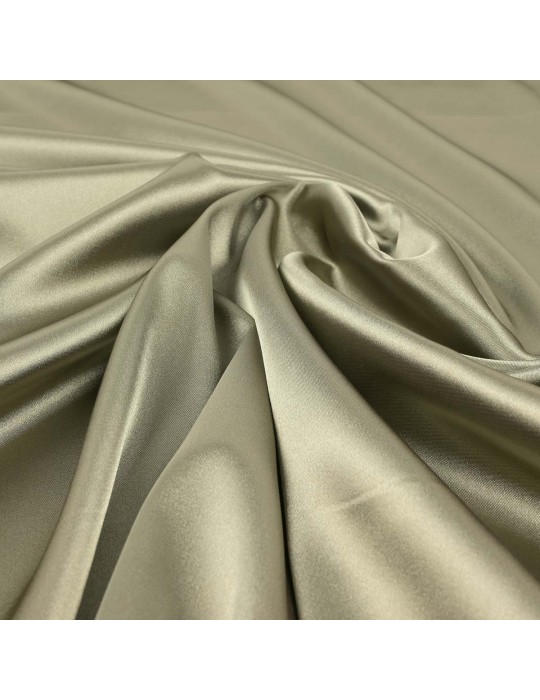 Tissu satin élasthanne vert tilleul