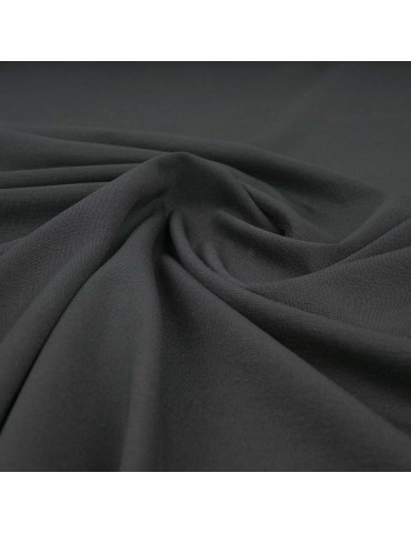 Tissu jersey uni noir