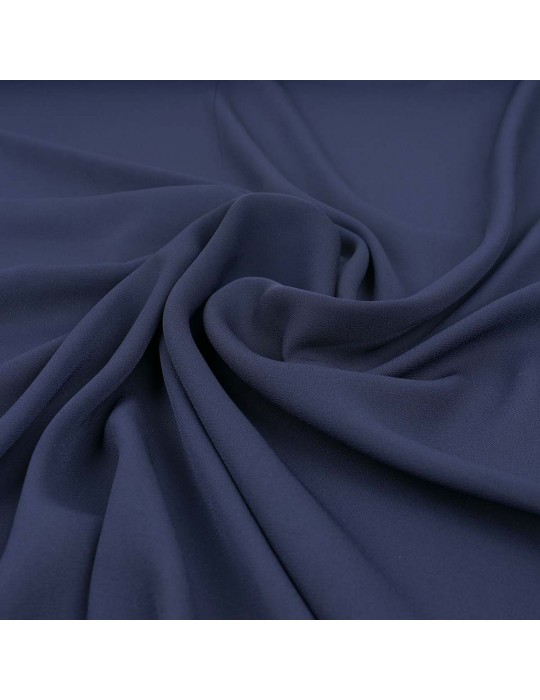 Tissu mousseline bleu marine