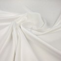 Tissu polyester satiné blanc Tissu polyester satiné blanc