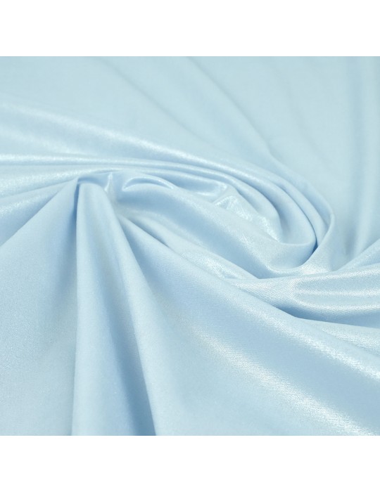 Cotonnade foil unie bleu ciel