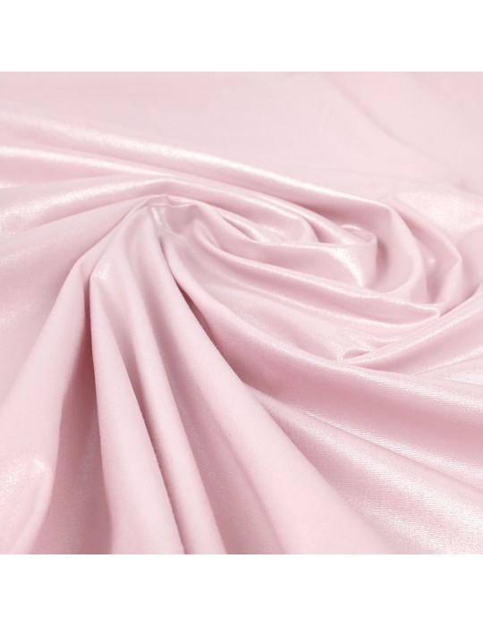 Cotonnade foil unie rose