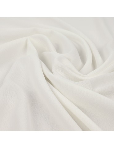 Tissu d'habillement polyester blanc