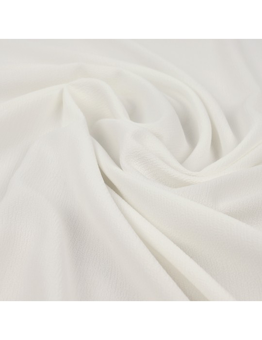 Tissu d'habillement polyester blanc