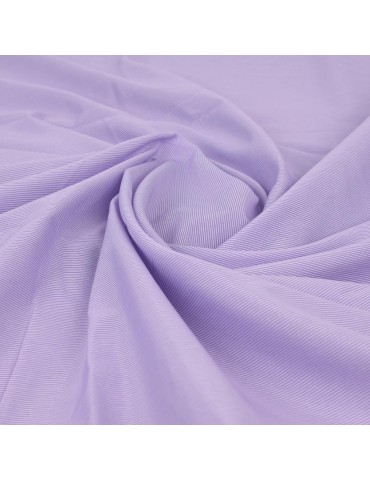 Coupon voile rayé parme 300 x 145 cm