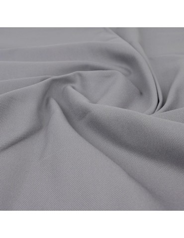 Coupon tissu sergé gris 300 x 150 cm