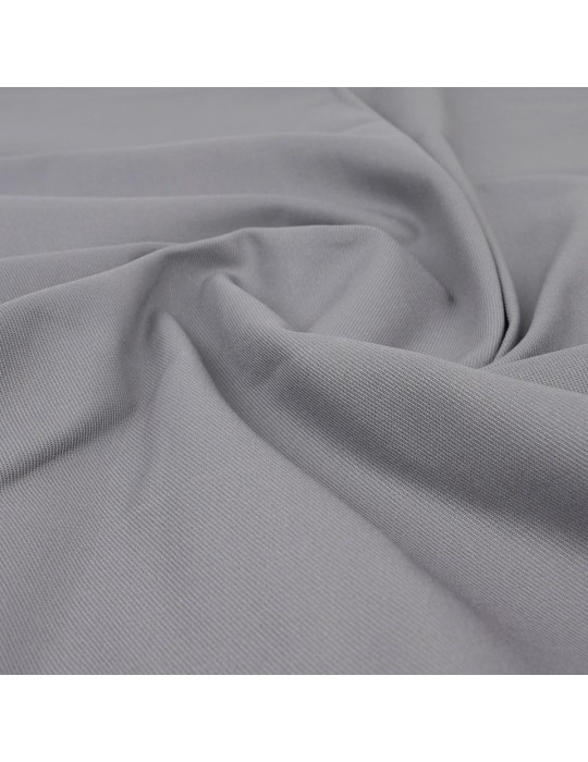 Coupon tissu sergé gris 300 x 150 cm