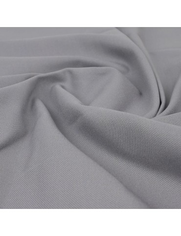 Coupon tissu sergé gris 300 x 150 cm
