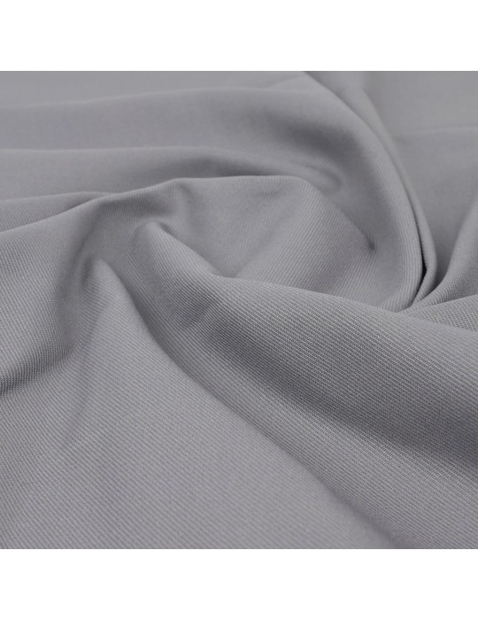 Coupon tissu sergé gris 300 x 150 cm