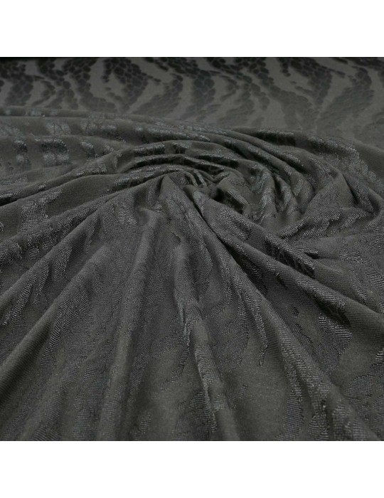 Tissu d'habillement jersey noir