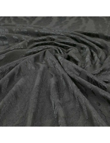 Tissu d'habillement jersey noir