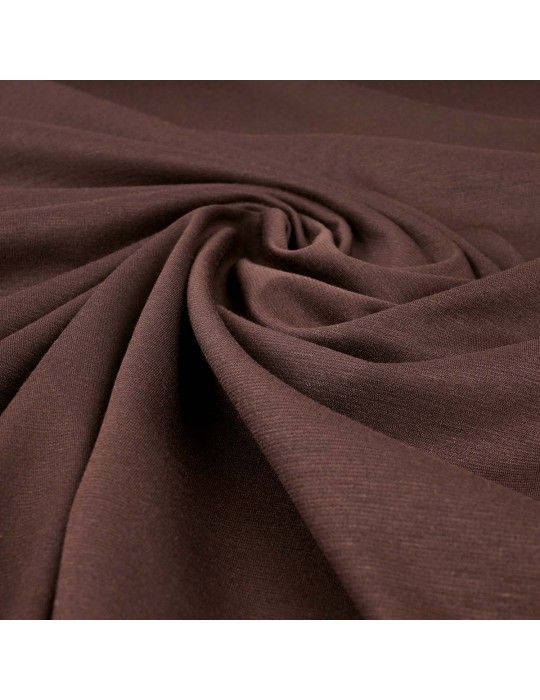 Tissu milano uni cacao