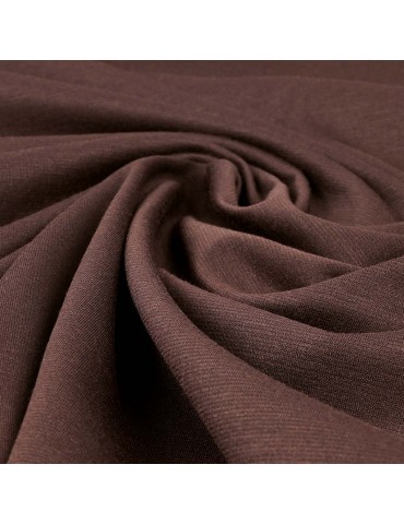 Tissu milano uni cacao