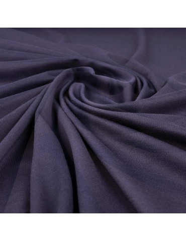 Tissu milano uni aubergine