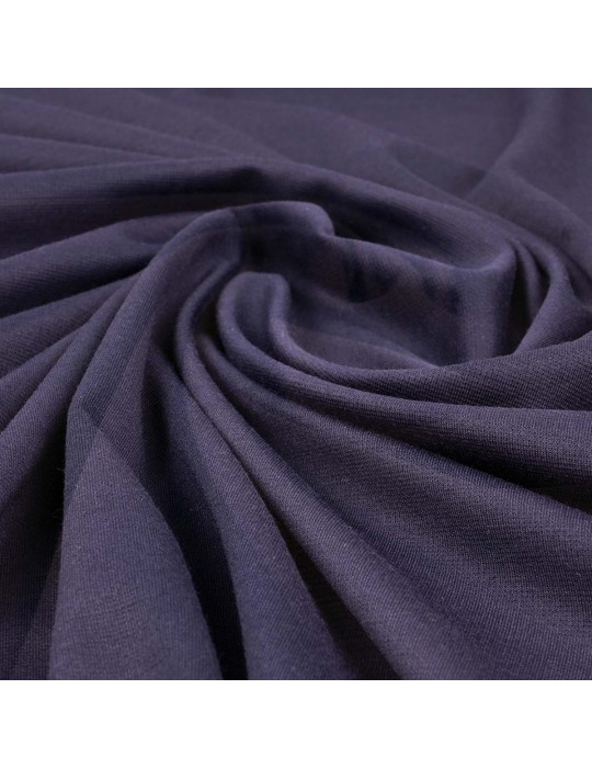 Tissu milano uni aubergine
