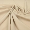 Tissu mousseline uni beige Tissu mousseline uni beige