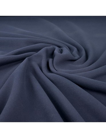 Tissu jersey uni navy