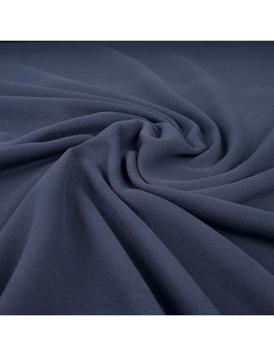 Tissu jersey uni navy
