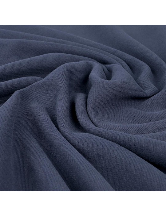 Tissu jersey uni navy