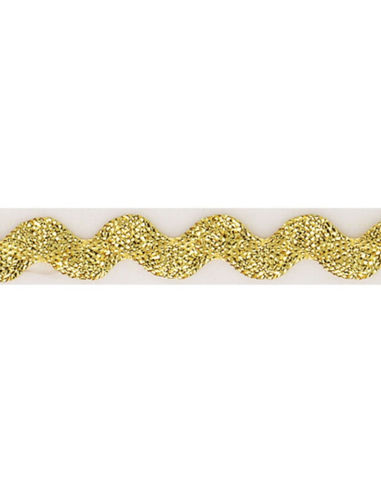 Serpentine lurex 8 mm doré Serpentine lurex 8 mm doré