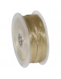 Tresse lurex 15 mm doré Tresse lurex 15 mm doré