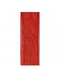 Ruban voile 10 mm rouge Ruban voile 10 mm rouge