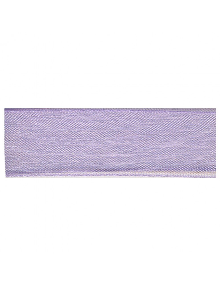 Ruban voile 10 mm violet Ruban voile 10 mm violet