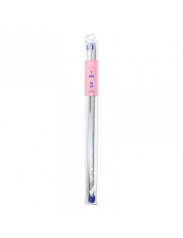 Aiguilles à tricoter 40cm ø7mm