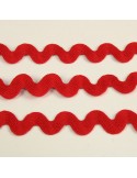 Serpentine grande taille rouge