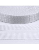SANGLE 30 MM 100% POLYPROPYLENE blanc SANGLE 30 MM 100% POLYPROPYLENE blanc