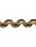 Serpentine lurex 6 mm doré Serpentine lurex 6 mm doré