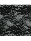 Dentelle élastique 168 mm noir Dentelle élastique 168 mm noir