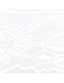 Dentelle élastique 168 mm blanc Dentelle élastique 168 mm blanc