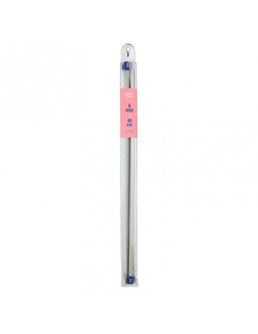 Aiguilles à tricoter 40cm ø6mm