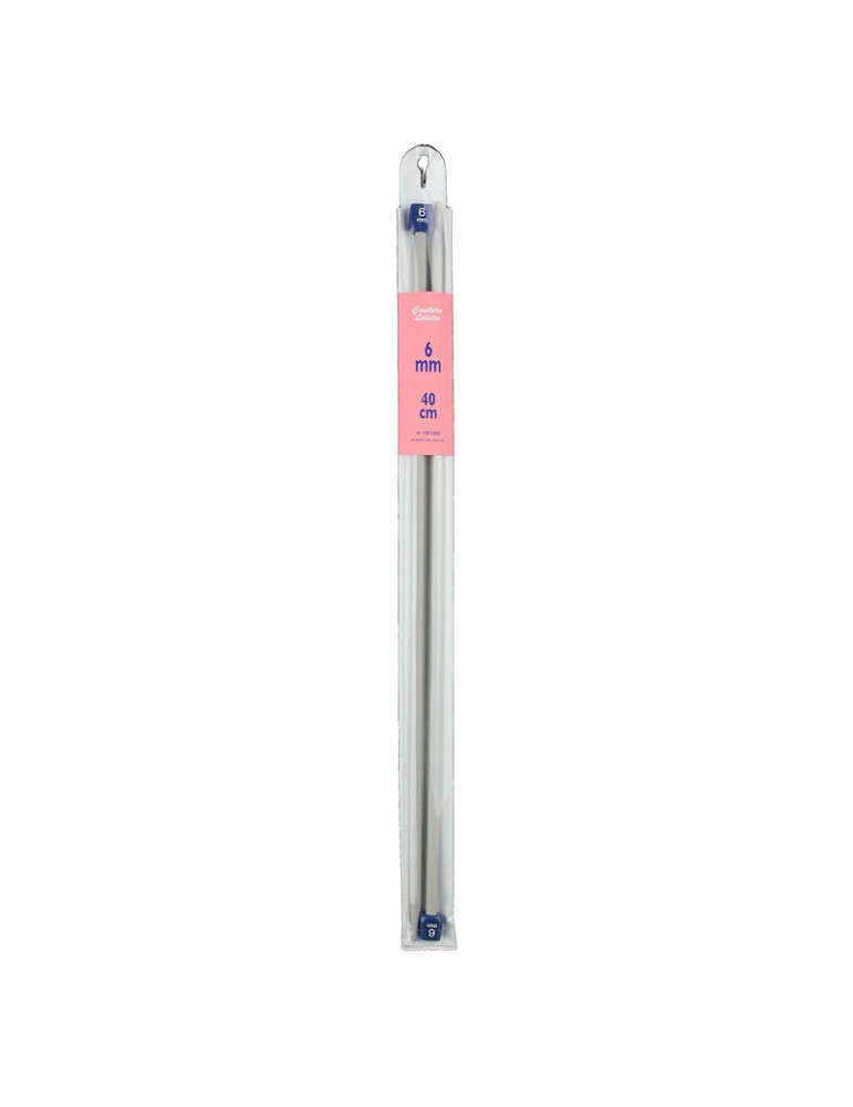 Aiguilles à tricoter 40cm ø6mm Aiguilles à tricoter 40cm ø6mm