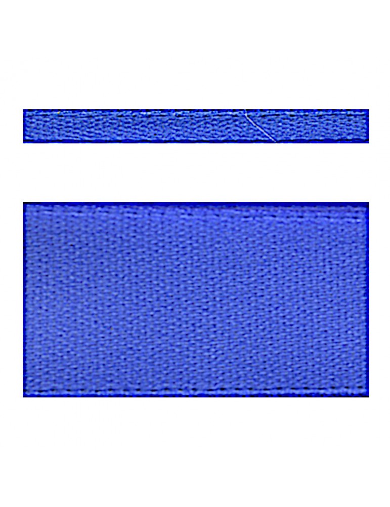 Ruban satin double face 10 mm bleu Ruban satin double face 10 mm bleu