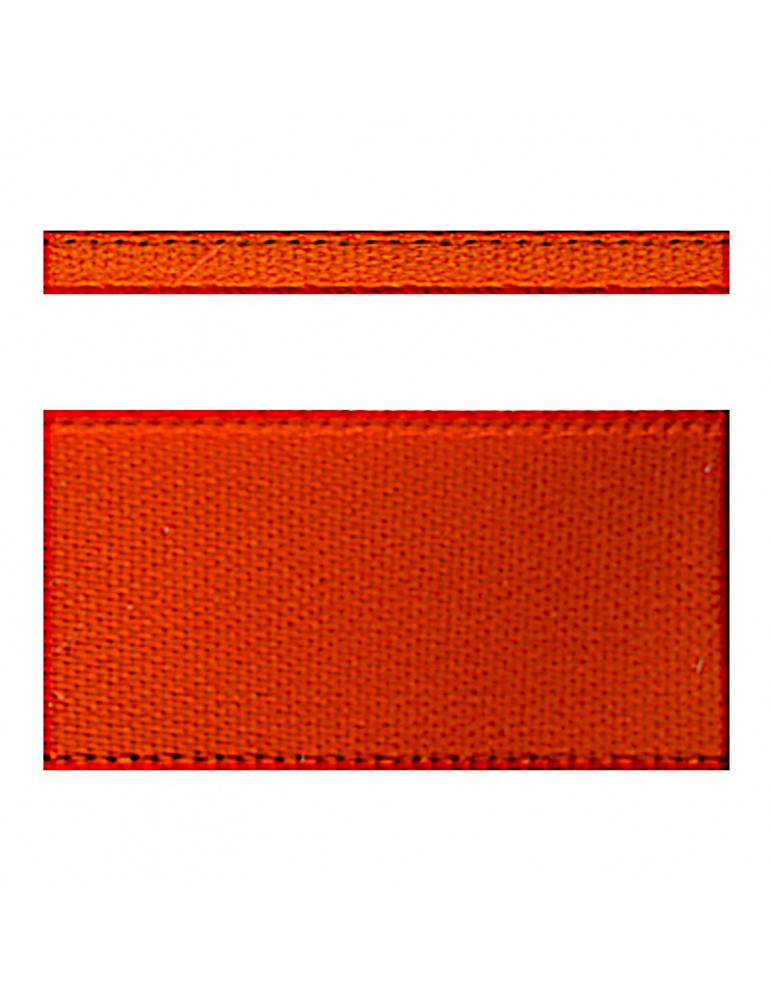 Ruban satin double face 10 mm rouge Ruban satin double face 10 mm rouge