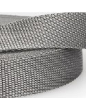 Sangle 25 mm 100% POLYPROPYLENE gris Sangle 25 mm 100% POLYPROPYLENE gris